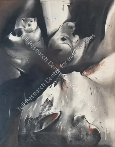 Paresh Maity (Artist), Untitled, 1992, Painting