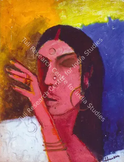 M.F. Husain (Artist), Untitled, Painting