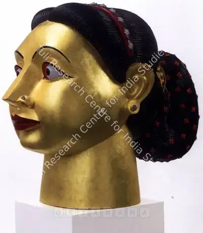 Ravinder Reddy (Artist), Untitled (Head), 2003, Sculpture
