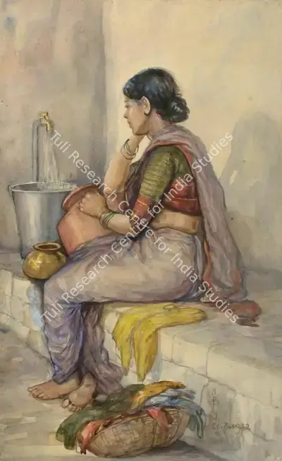 N.R. Sardesai (Artist), Untitled, 1932, Painting