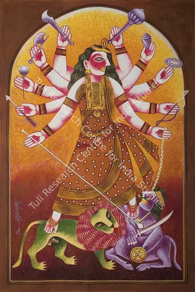 Dharmanarayan Dasgupta (Artist), Untitled, 1979, Painting