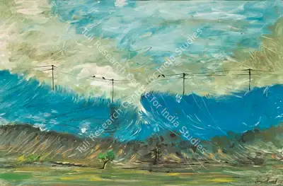 Gopal Ghose (Artist), Untitled, 1952, Painting