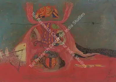 Sunil Das (Artist), Untitled, 1965, Painting