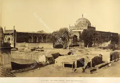 Colonel Thomas Biggs (Photographer), The Jumma Mosque. From the North East, Bijapur, 1855, Antiquarian Photograph