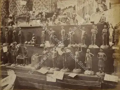 Shew Shankar Narayan (Photographer), Lucknow Figures, 1883, Antiquarian Photograph