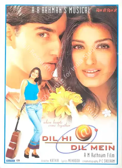 A.M. Rathnam (Producer), Dil Hi Dil Mein, 2000, Full Sheet Poster