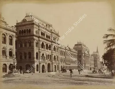Shew Shankar Narayan (Photographer), The Writer's Building, 1883, Antiquarian Photograph