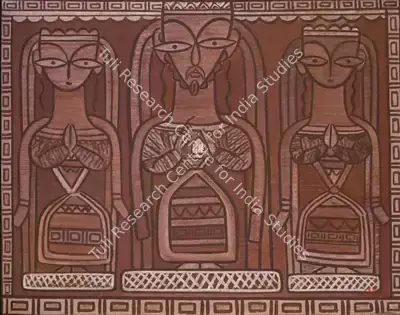 Jamini Roy (Artist), Untitled, 1940, Painting