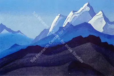 Nicholas Roerich (Artist), Dusk Falling, Painting