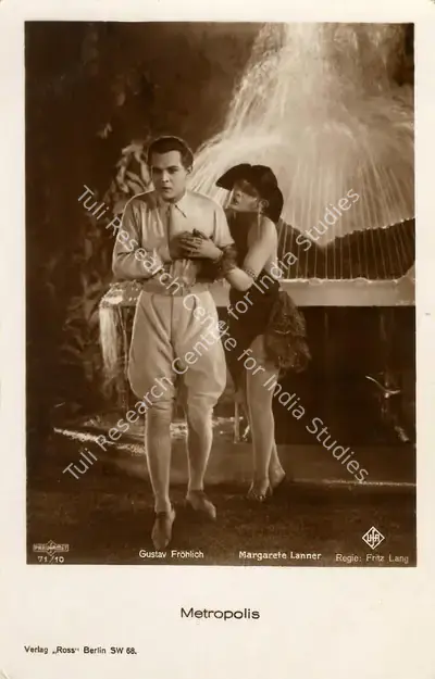 Karl Freund (Cinematographer), Metropolis, 1927, Postcard