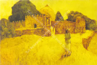 Arup Das (Artist), Landscape, Painting