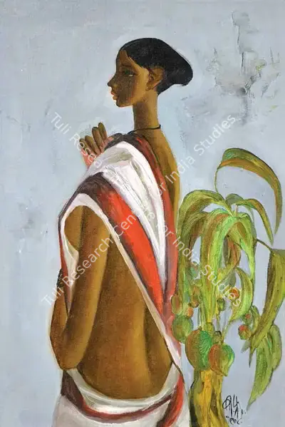 B. Prabha (Artist), Untitled, 1978, Painting