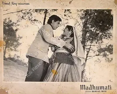 Dilip Gupta (Cinematographer), Madhumati, 1958, Lobby Card