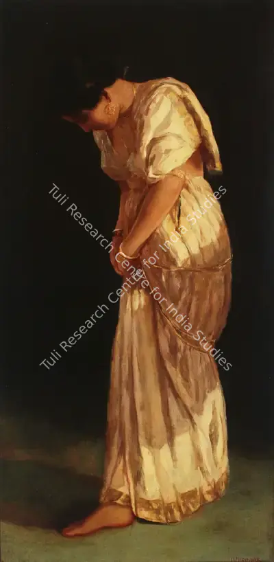 Mazumdar, Hemendranath (Artist). Untitled, n.d. | Painting, Pu.Mum/28.08.12, 2012 · Pundole
