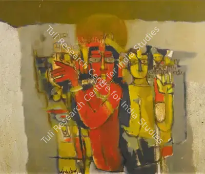 Arup Das (Artist), Untitled, 1965, Painting