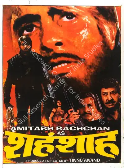 Bittu Anand (Producer), Shahenshah, 1988, Full Sheet Poster