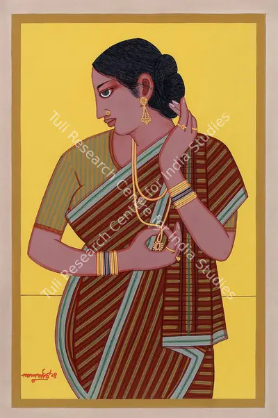 Lalu Prasad Shaw (Artist), Untitled, 2014, Painting