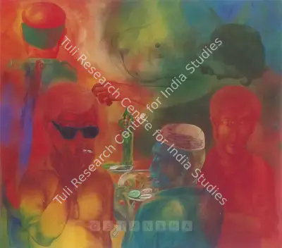 Binod Sharma (Artist), Untitled, 1995, Painting