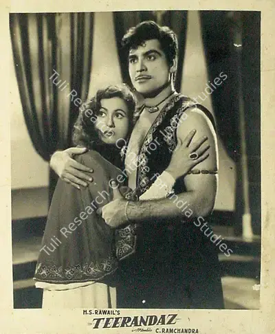 H.S. Rawail (Producer), Teerandaz, 1955, Lobby Card