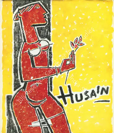 Ayaz S. Peerbhoy (Author), Paintings of Husain, 1955, Authored Book