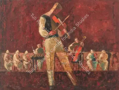 K.K. Hebbar (Artist), Untitled, 1958, Painting