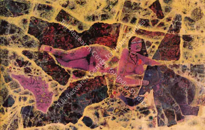 A.P. Santhanaraj (Artist), Maya & The Tusker, 2004, Painting