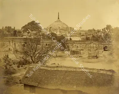 Felice Beato (Photographer), The Shah Nujeef, Lucknow, 1858, Antiquarian Photograph