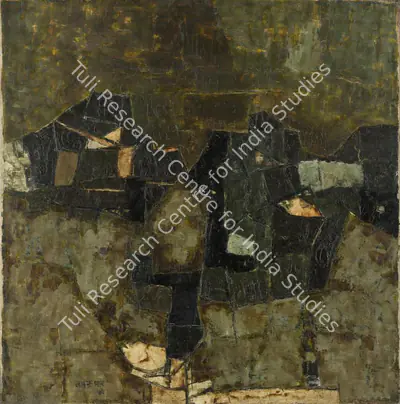 Ramkumar (Artist), Untitled, 1961, Painting