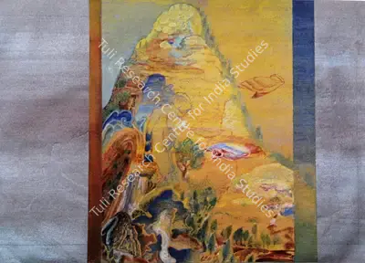 Nilima Sheikh (Artist), Jungle Tales - II, 2002, Painting