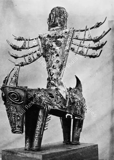 S. Nandagopal (Artist), Rider, 1970, Sculpture
