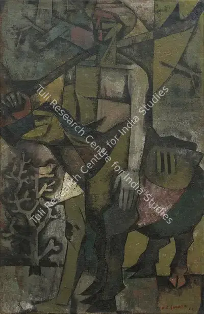 Piraji Sagara (Artist), Untitled, 1960, Painting