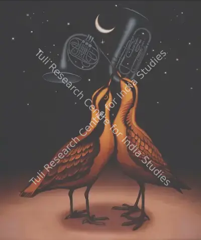 Gurusiddappa G. E. (Artist), Untitled (Raag Pyar), 2015, Painting