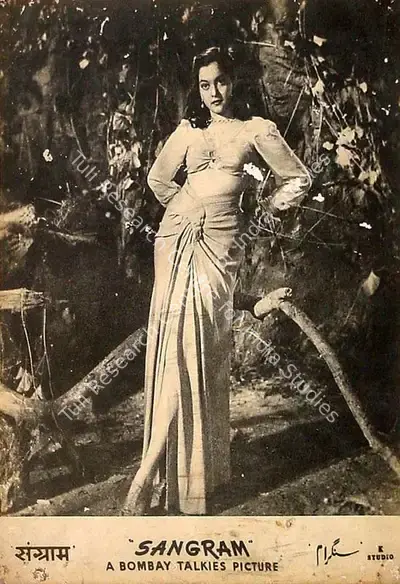 Gyan Mukherjee (Director), Sangram, 1950, Lobby Card