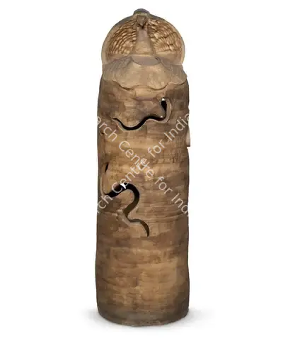 Mrinalini&nbsp;Mukherjee (Artist), Snake Column I, 1995, Sculpture