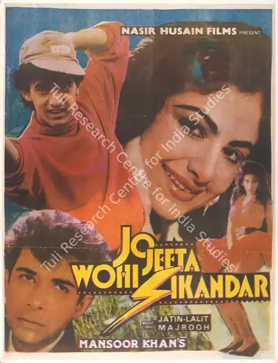 Nasir Husain (Producer), Jo Jeeta Wohi Sikandar, 1992, Full Sheet Poster