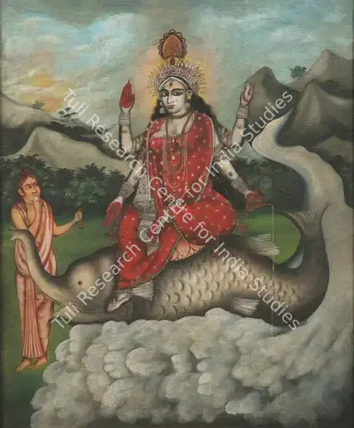 Anonymous (Artist), Devi Ganga, Painting