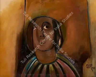 S.K. Bakre (Artist), Untitled, 1961, Painting