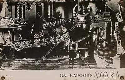 Radhu Karmakar (Cinematographer), Awara, 1951, Lobby Card