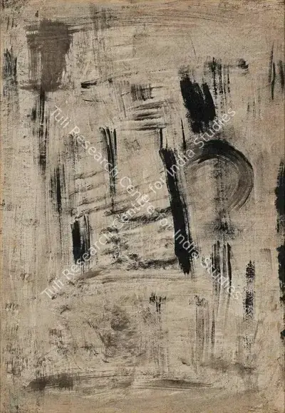 Nasreen Mohamedi (Artist), Untitled, 1962, Painting