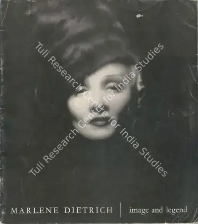 Richard Griffith (Author), Marlene Dietrich, 1959, Authored Book