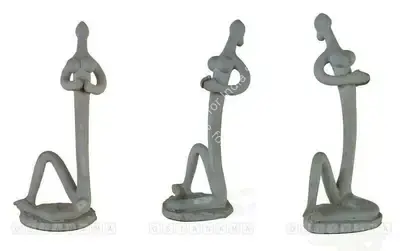 Bhagat, Dhanraj (Artist). Praying Woman, late 1950s | Sculpture, Os.Del/27.07.07, 2007 · Osian's