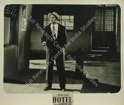 Manmohan Sabir (Director), Hotel, 1956, Lobby Card