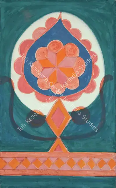 Prafulla Mohanti (Artist), Untitled (Abstract), 1968, Painting