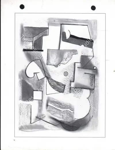 Laxman Shreshtha (Artist), Cartographers Apprentice, 2000, Solo Exhibition Invitation