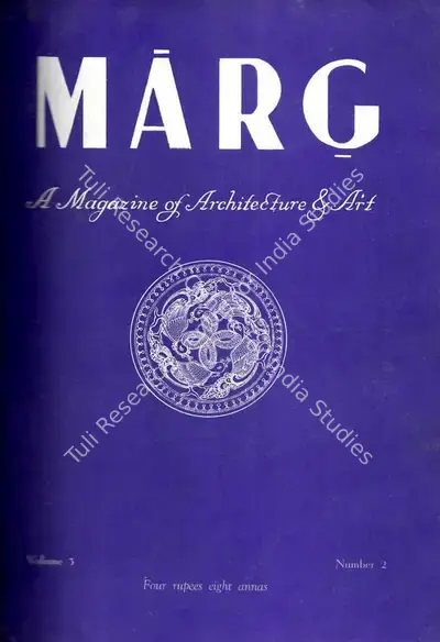 Anand, Mulk Raj (General Editor) and P. Richardson (Assistant Editor). Marg. 3(2). Bombay: Modern Artists and Architects Research Group, April 1949 | Magazine | FineArts | 00760171