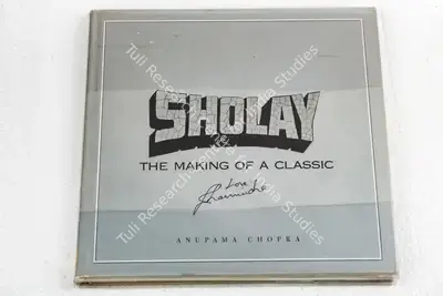 Anupama Chopra (Author), Sholay: The Making of a Classic, 2001, Authored Book