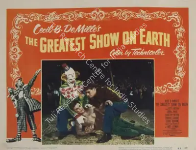 Cecil B. DeMille (Director), The Greatest Show on Earth, 1952, Lobby card