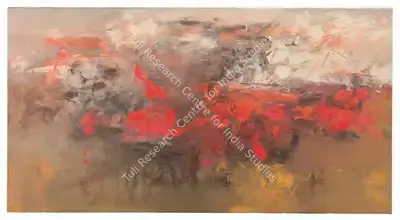 K.M. Adimoolam (Artist), Untitled, 2001, Painting