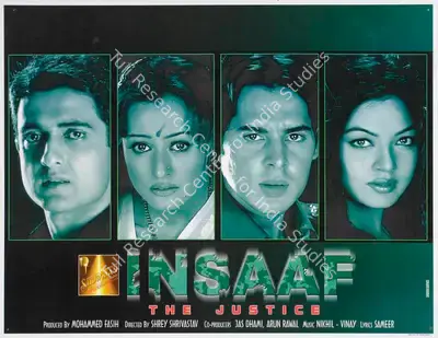 Mohammed Fasih (Producer), Insaaf, 2004, Lobby Card