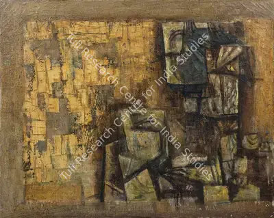 K.S. Kulkarni (Artist), Untitled, 1965, Painting